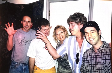 Me, Eric Halvorson, Barbara Sfraga, Mark Murphy and John Hebert at Barbara's recording sessions at Brorby's Park West Studio in Brooklyn Me, Eric Halvorson, Barbara Sfraga, Mark Murphy and John Hebert at Barbara's recording sessions at Brorby's Park West Studio in Brooklyn